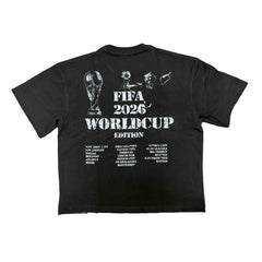 Mixed Emotions Black “World Cup” Tee